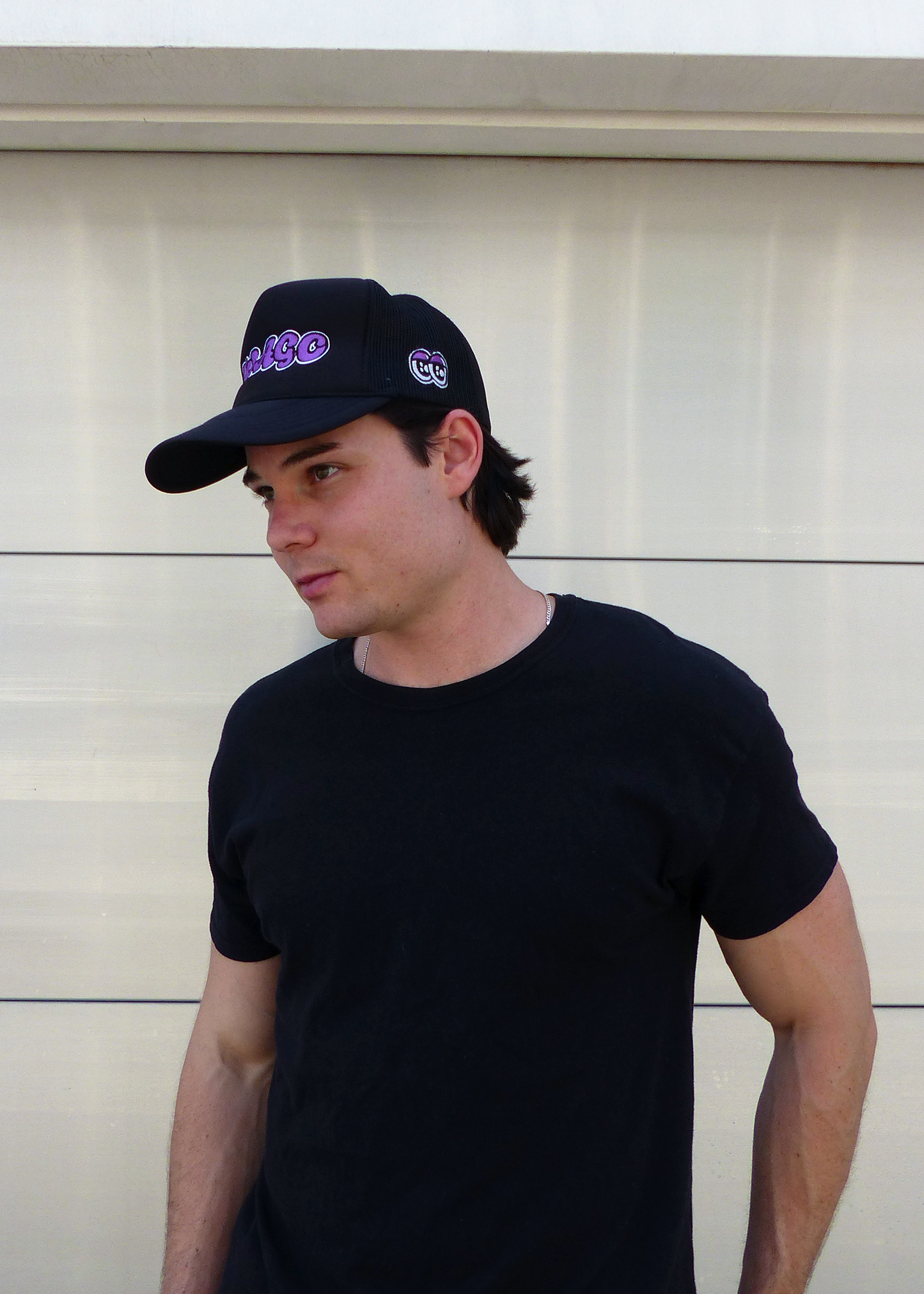 Purple Eye Trucker