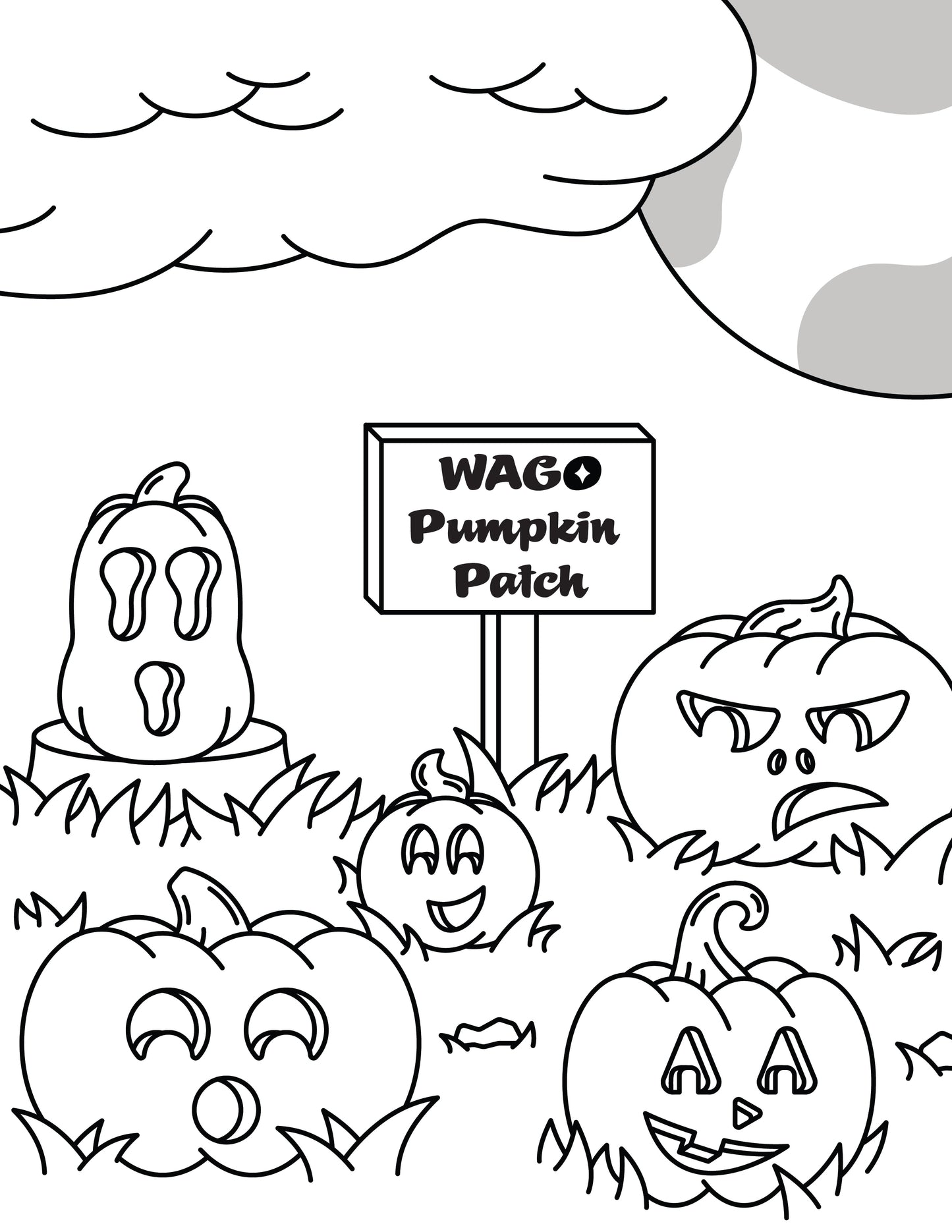 WAGO Halloween Coloring Book